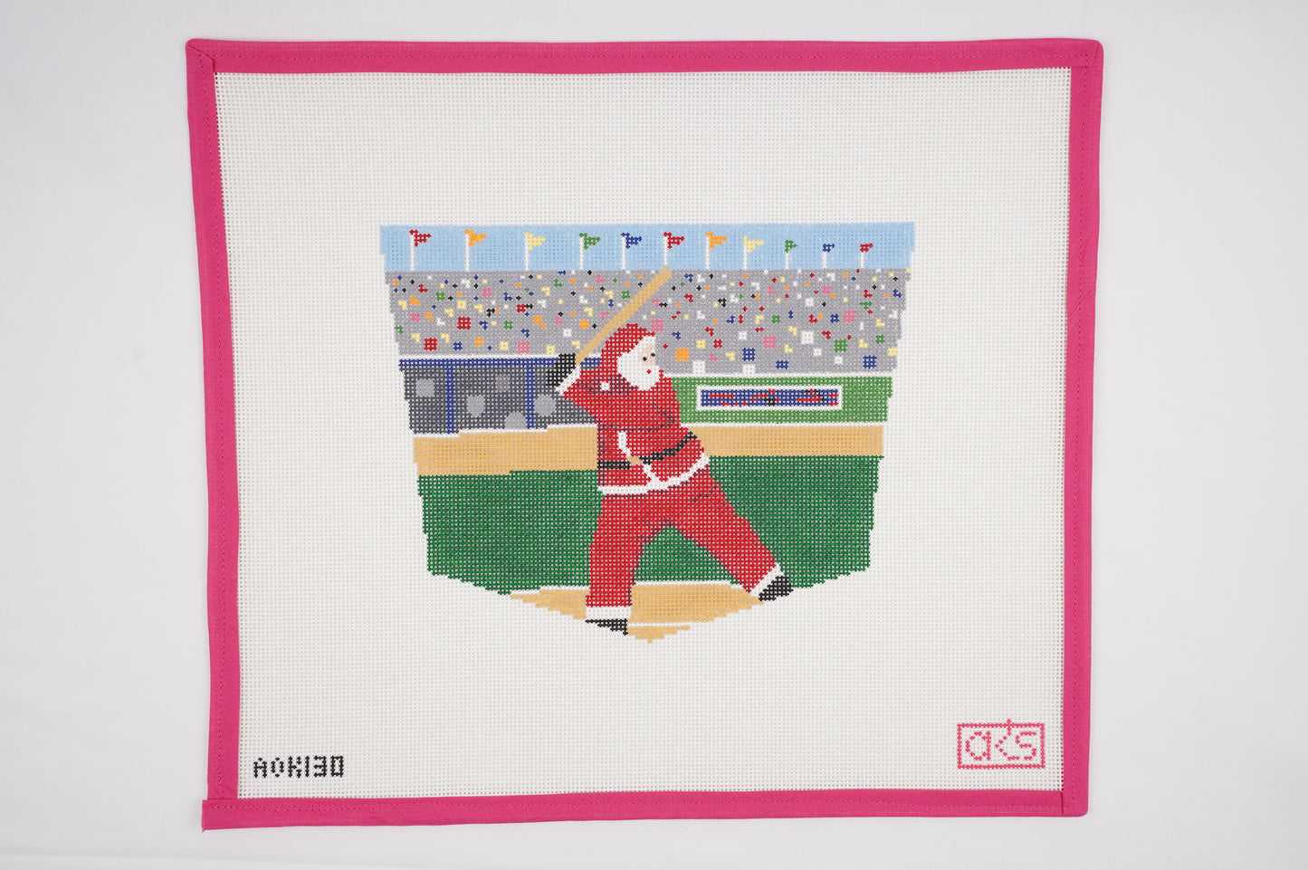 Baseball Sporty Santa Stocking Cuff
