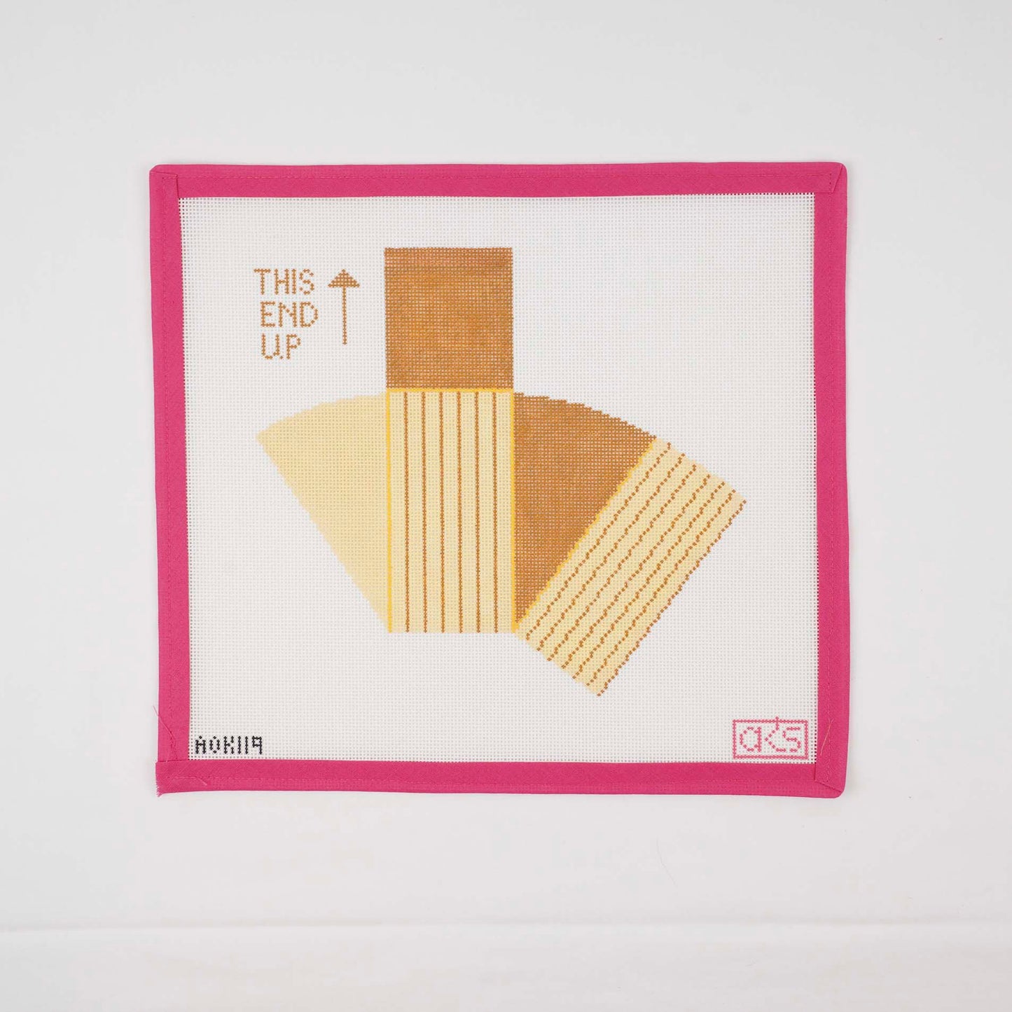 3D Slice of Seven-Layer Caramel Cake