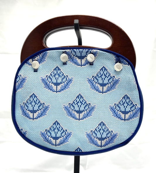 Needlepoint Bermuda Bag Cover - Dibba