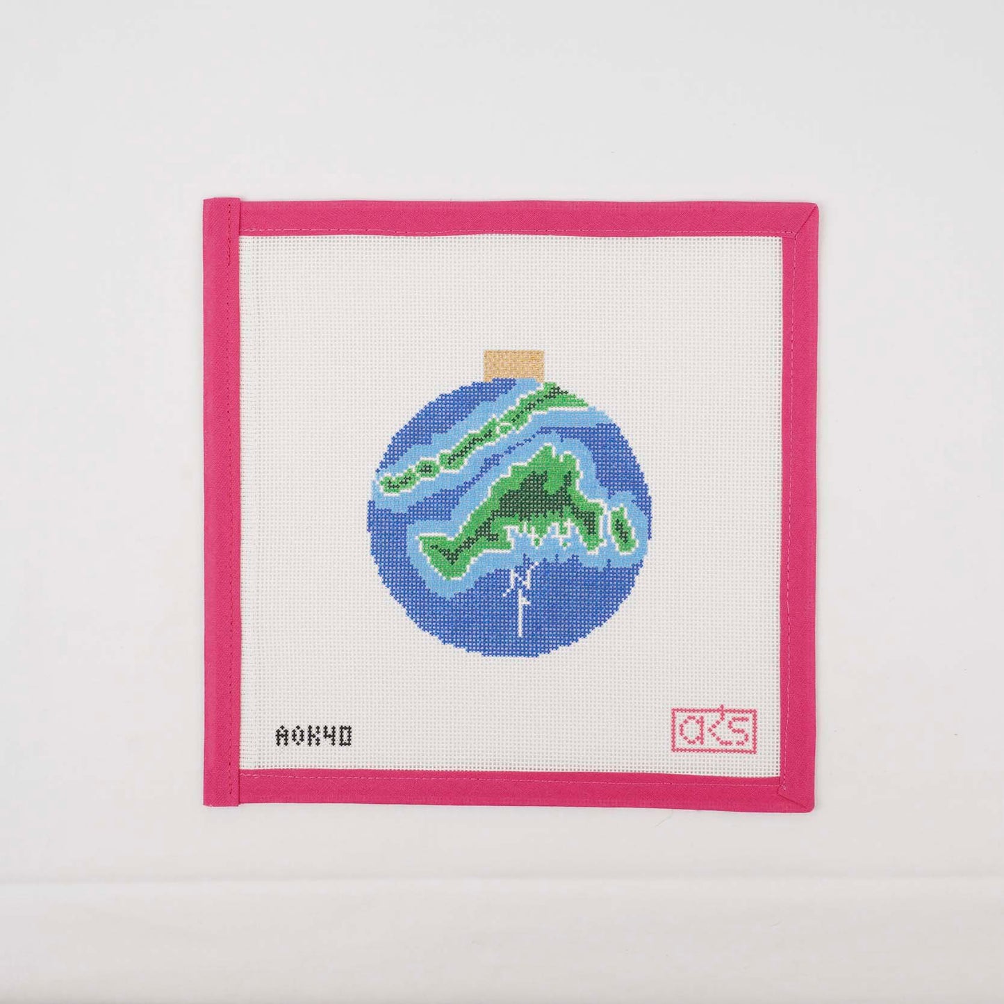 Martha's Vineyard Map Ornament