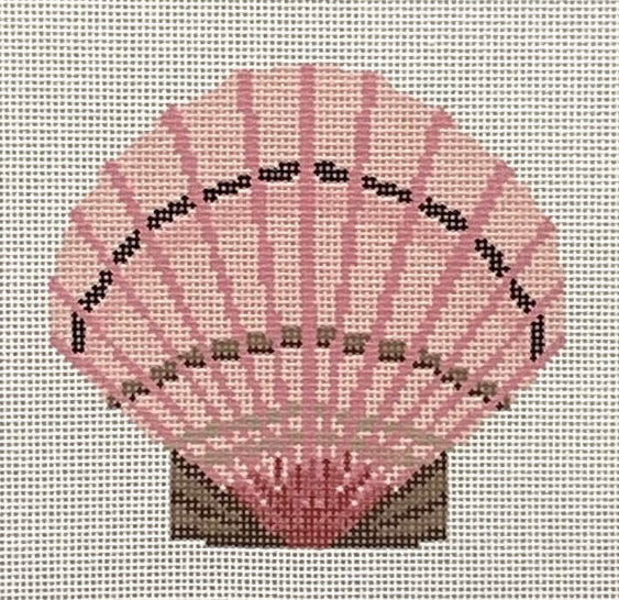 Pink Scallop Shell