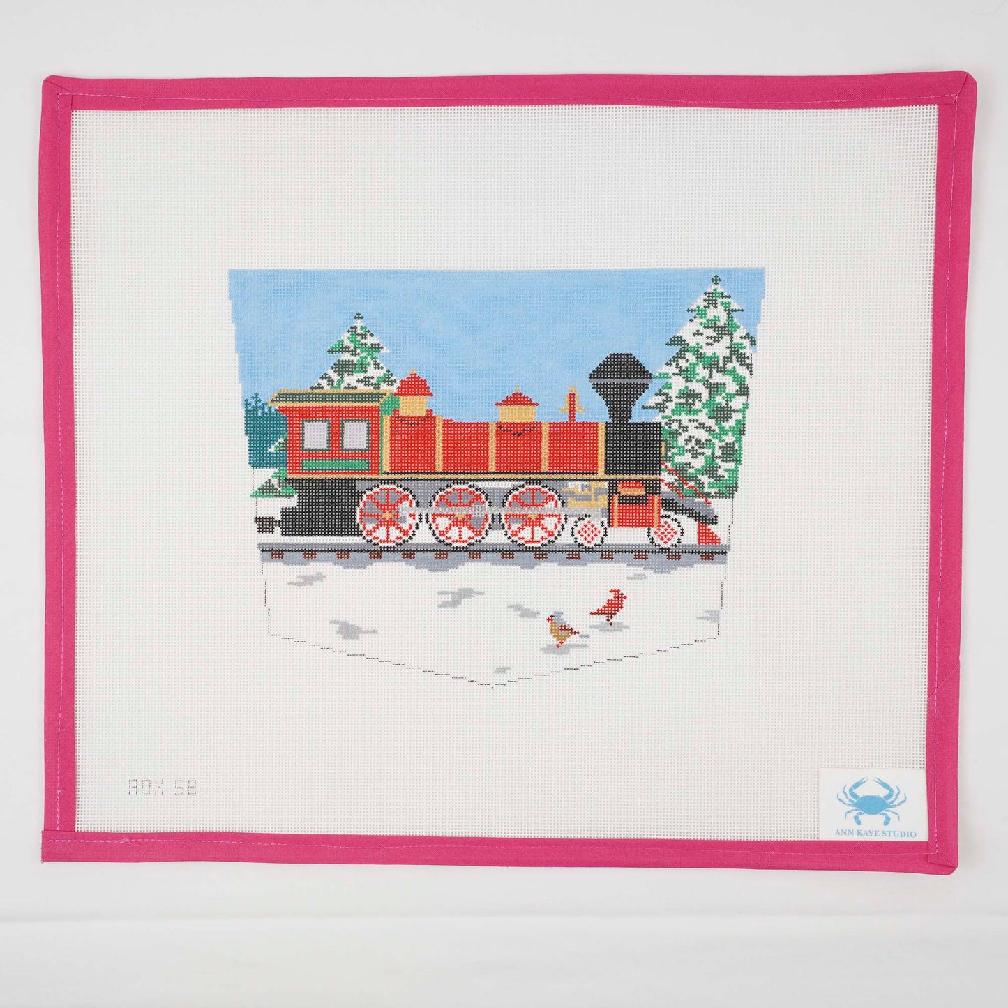 Locomotive Stocking Cuff