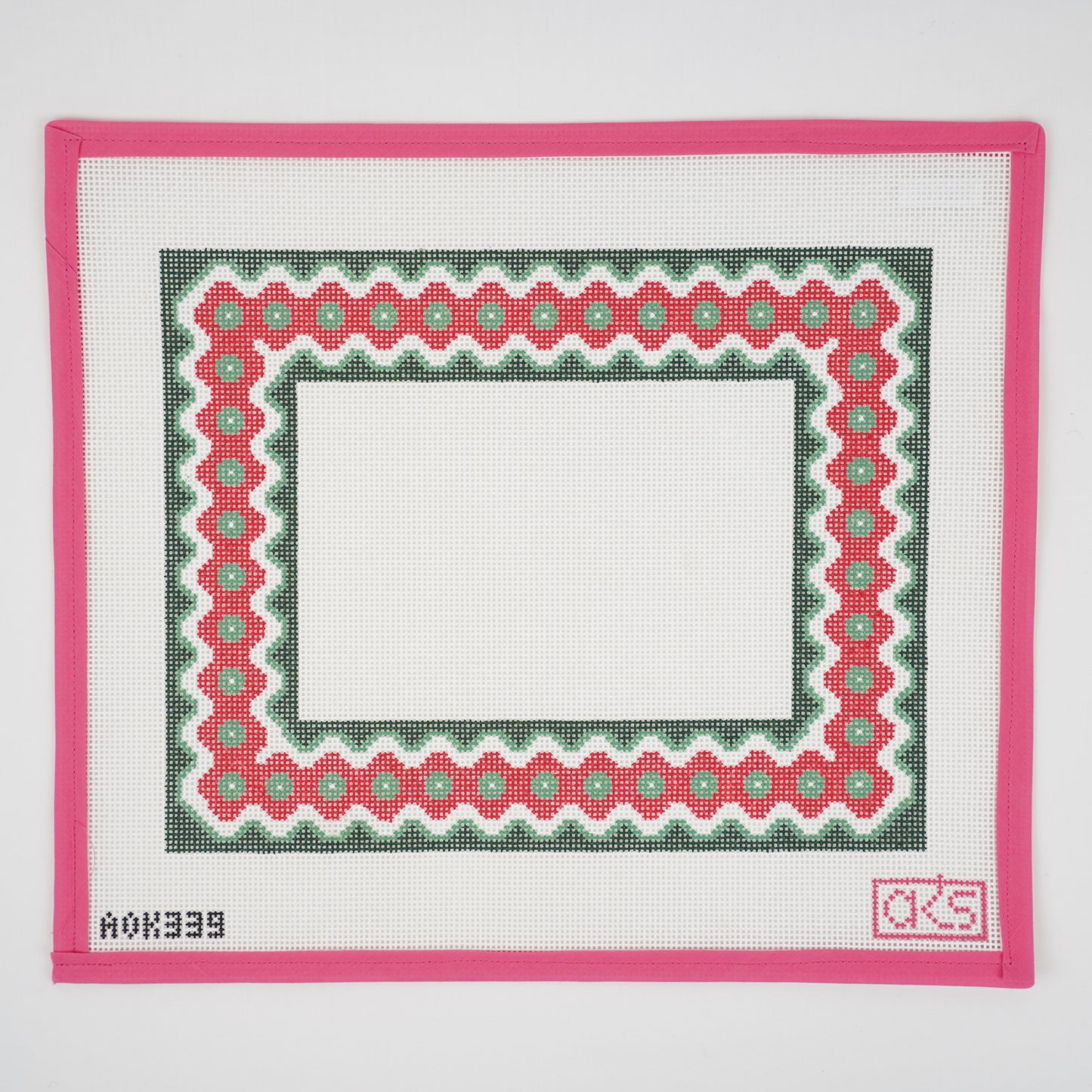 5x7 Ric Rac Picture Frame - Christmas
