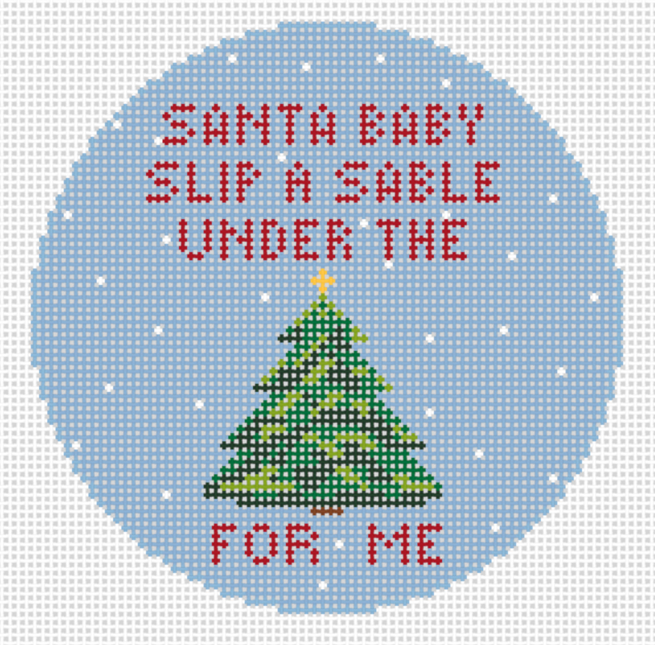 Santa Baby - Sable Under the Tree