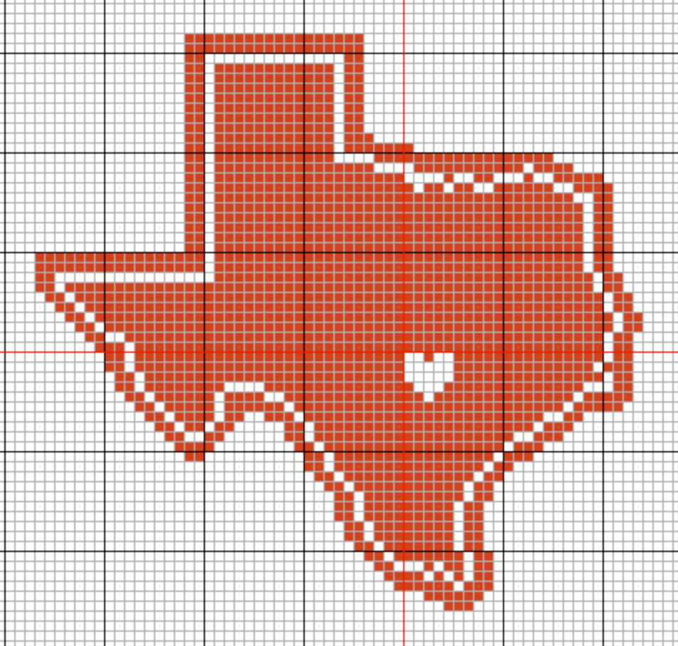 Heart of Texas Map - University of Texas