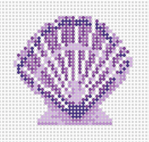 Tiny Purple Scallop