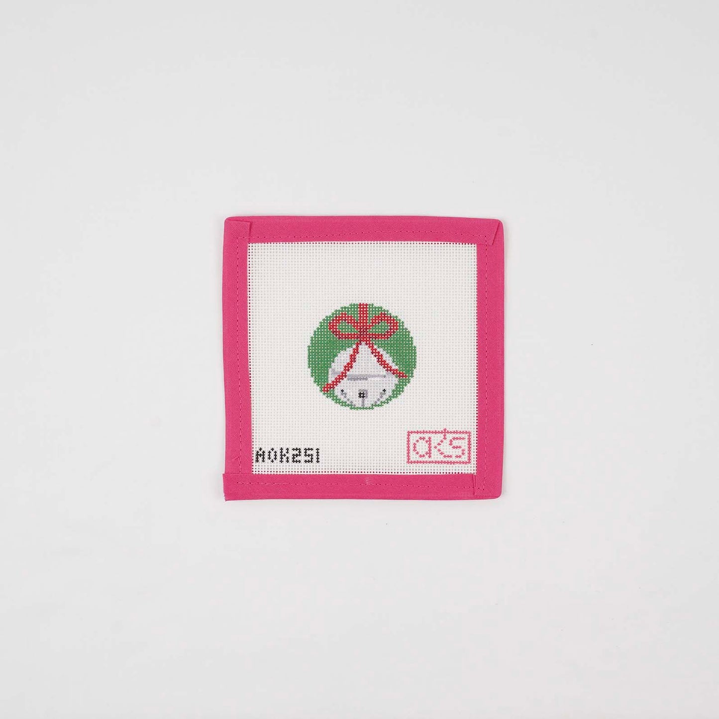 Tiny Sleigh Bell - Green Background