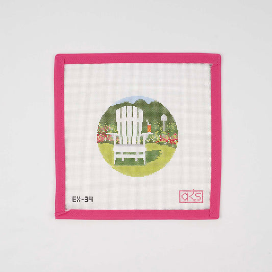 Adirondack Chair - Summer Garden