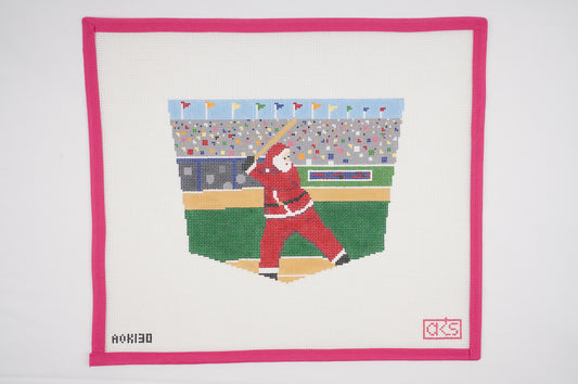 Baseball Sporty Santa Stocking Cuff