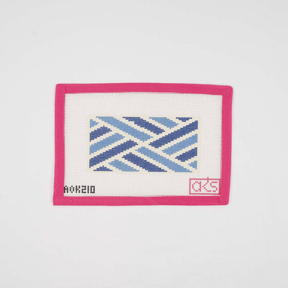 Chippendale Wallet Insert Two Blues