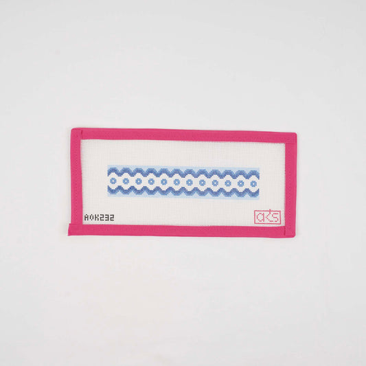 Ric Rac Key Fob - Blue