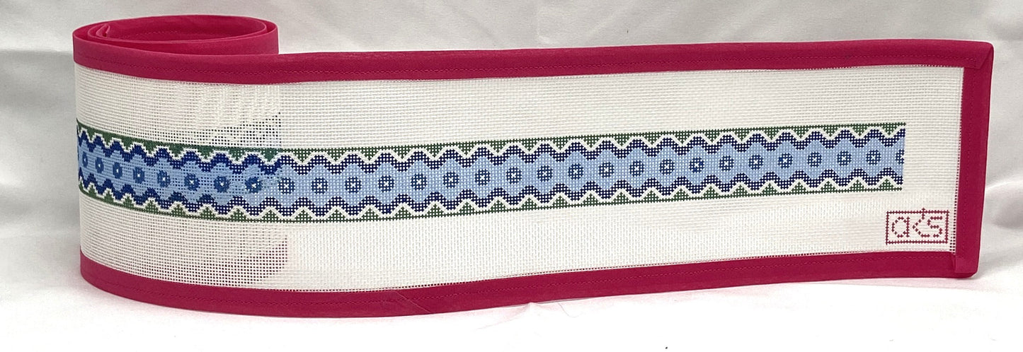 Ric Rac Belt - Blue and Green
