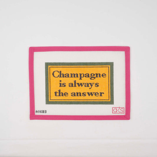 Champagne is Always the Answer - 18 Mesh