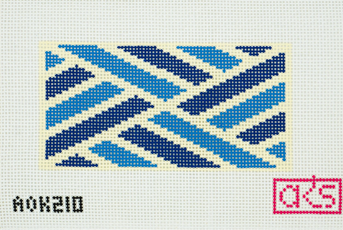 Chippendale Wallet Insert Two Blues