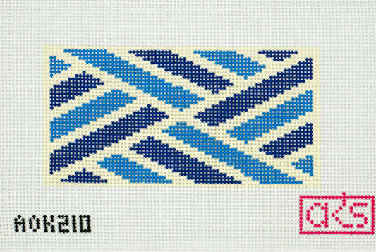 Chippendale Wallet Insert Two Blues