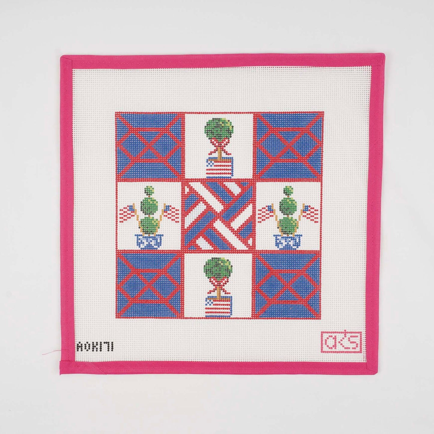 4th of July Tic-Tac-Topiary