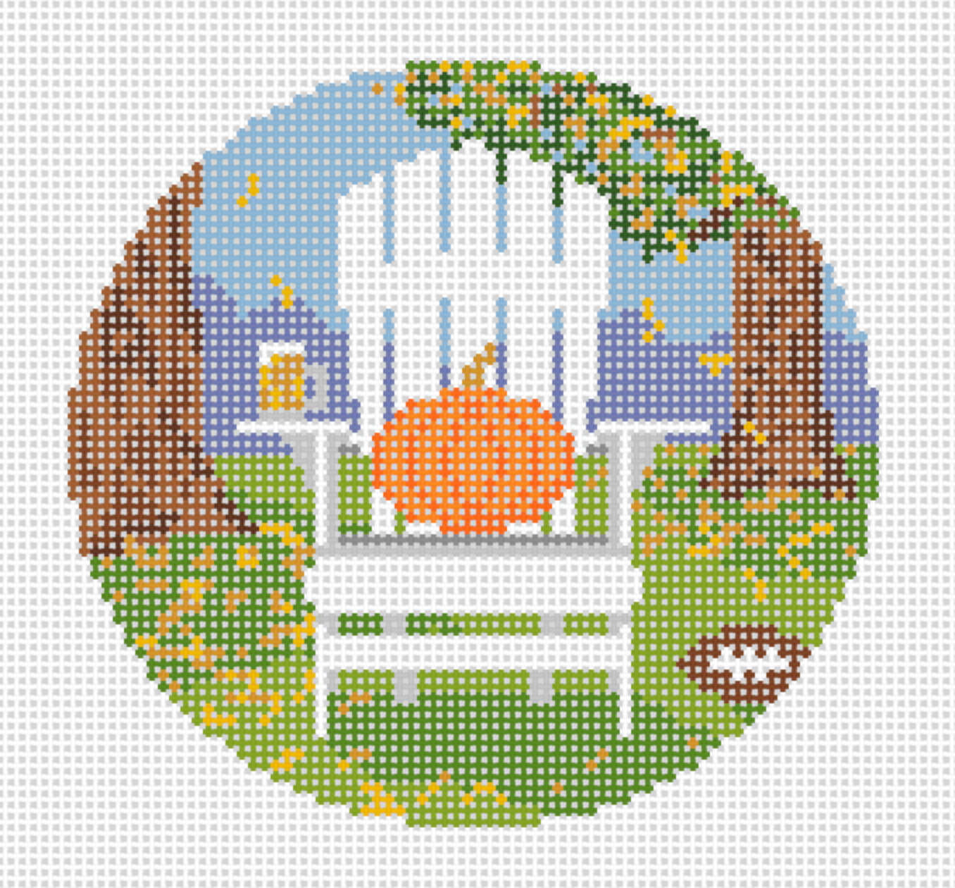 Fall Adirondack Chair