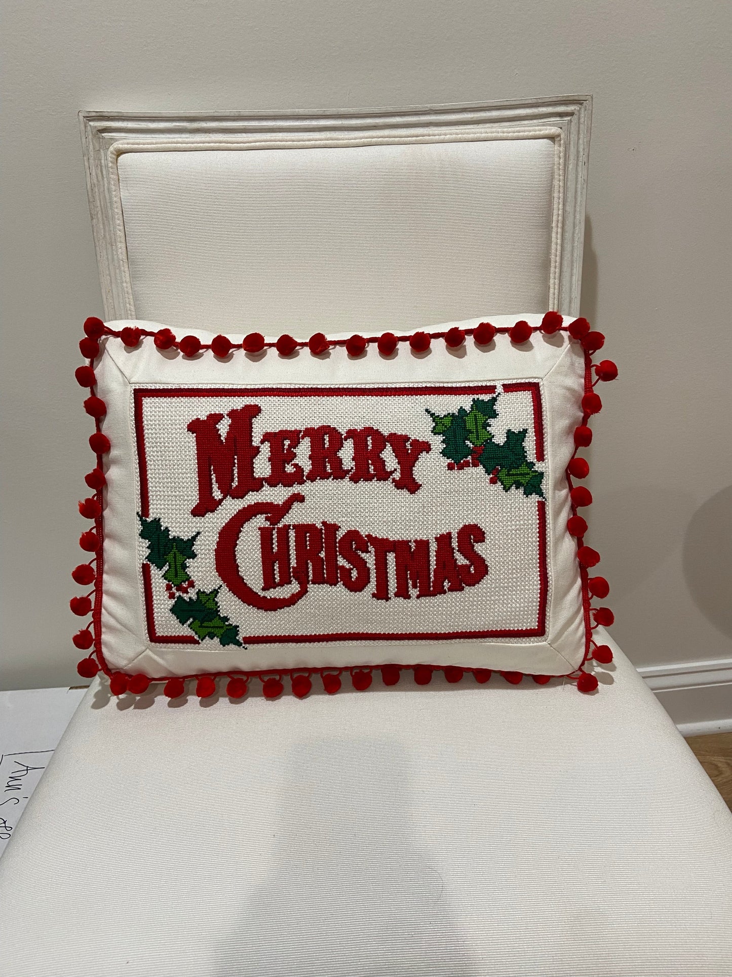 Merry Christmas Pillow