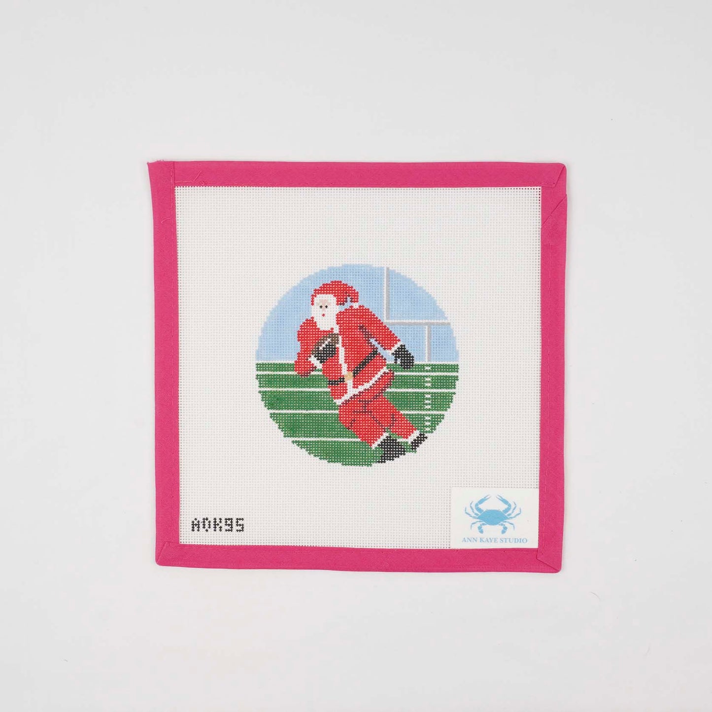 Sporty Santa Ornament - Football Santa