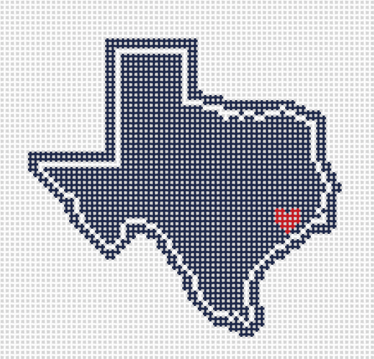 Heart of Texas Map - Rice University