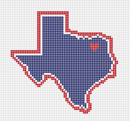 Heart of Texas Map - SMU