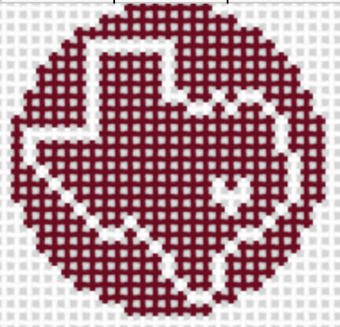 Heart of Texas Key Fob Insert - Texas A&M