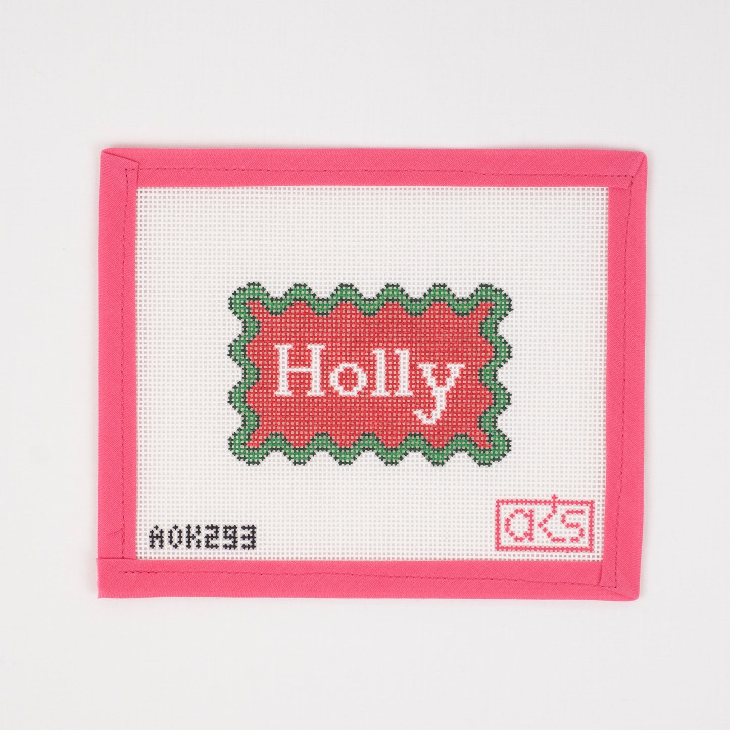 Holly on 18 mesh