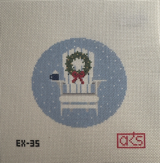 Adirondack Chair - Winter