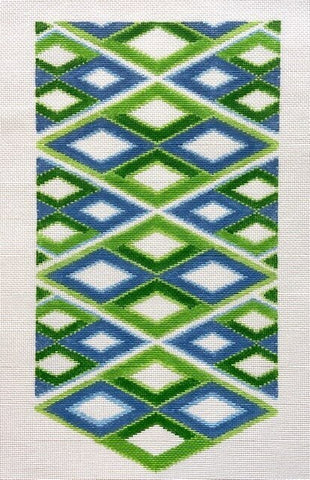 Geometric Trifold Clutch