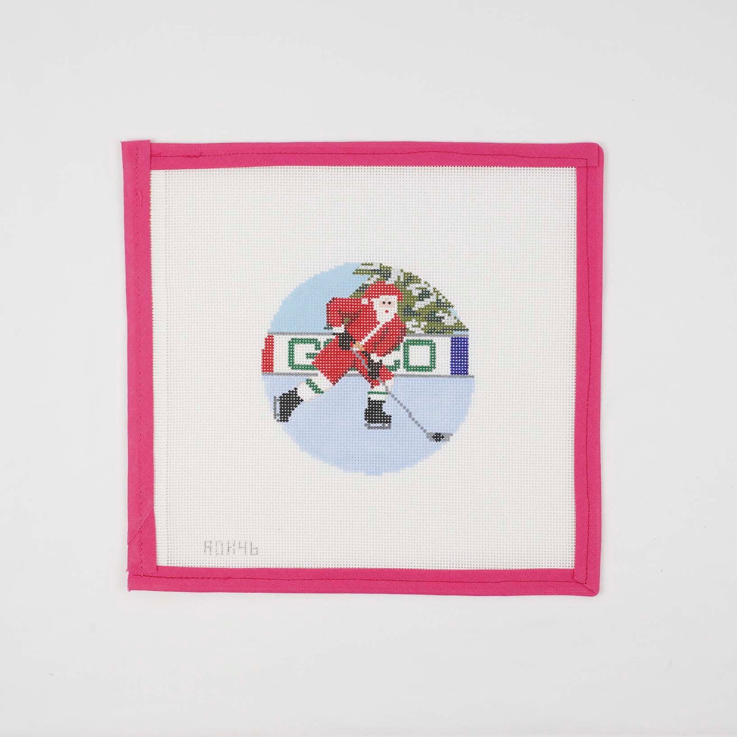 Sporty Santa Ornament - Ice Hockey Santa