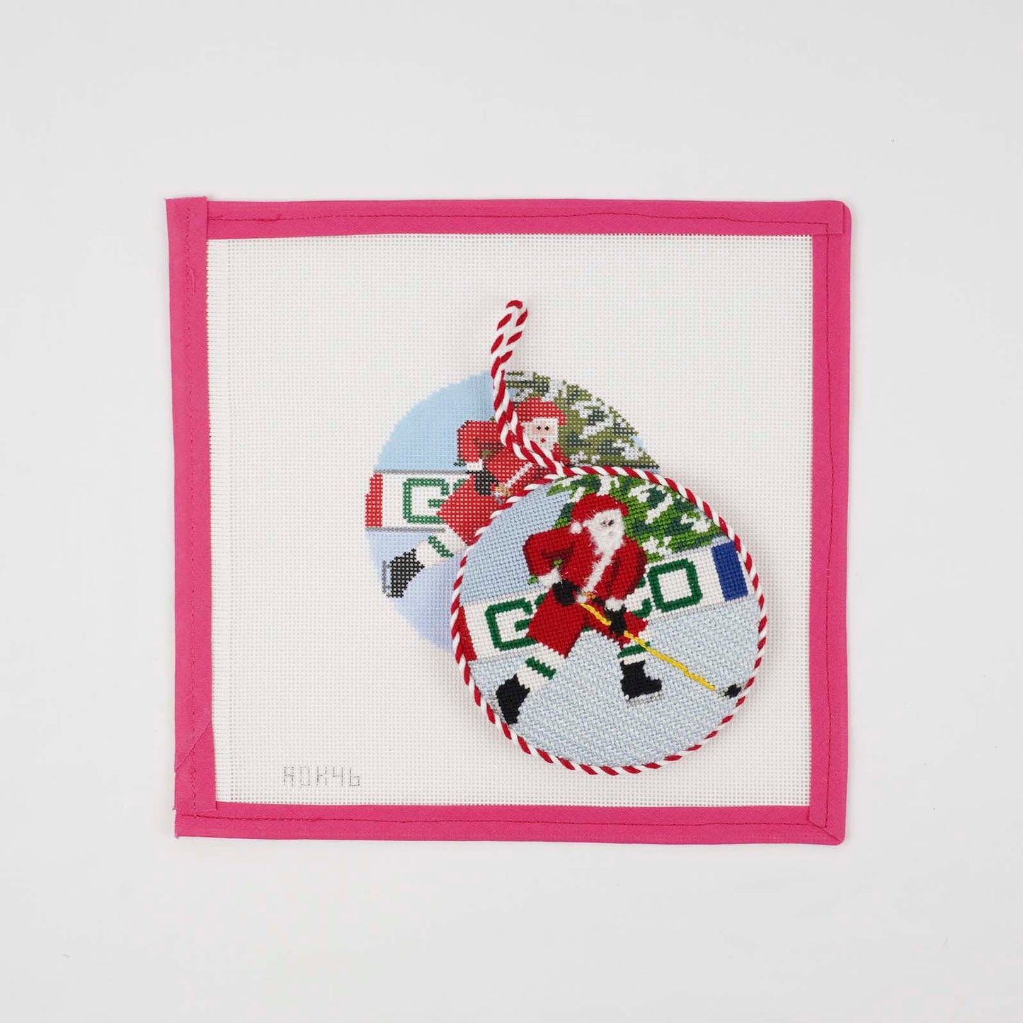 Sporty Santa Ornament - Ice Hockey Santa