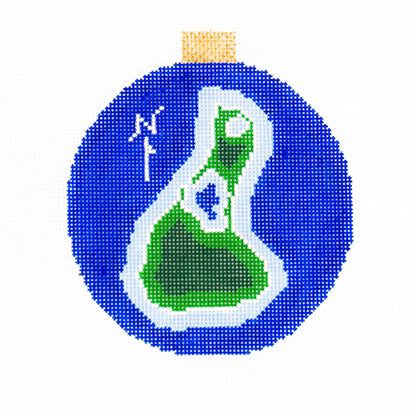 Block Island Map Ornament