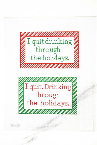 Double Sided Bar Sign/Pillow