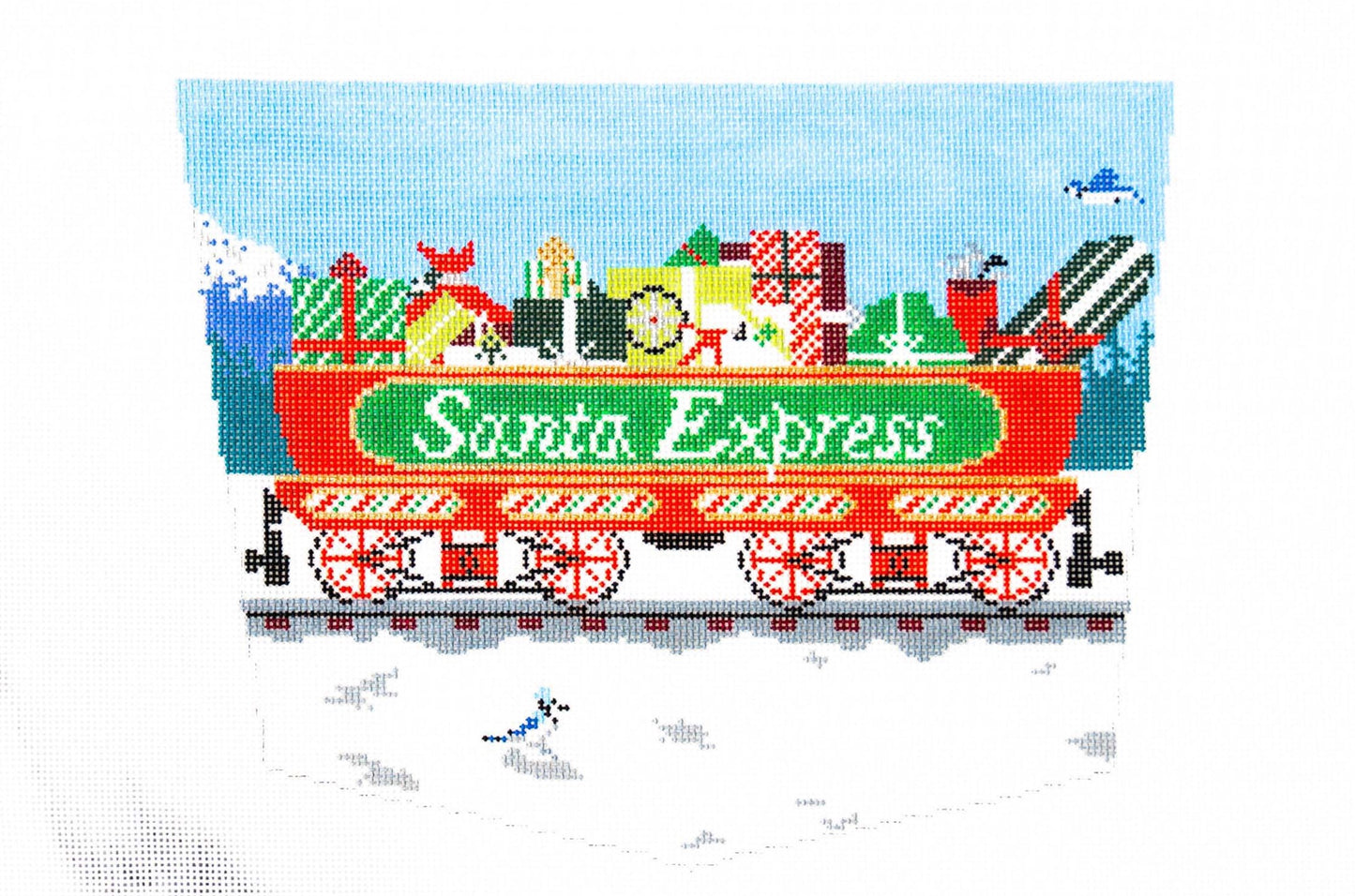 Santa Express Stocking Cuff