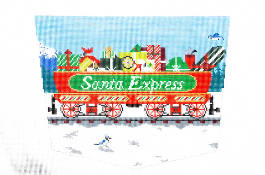 Santa Express Stocking Cuff