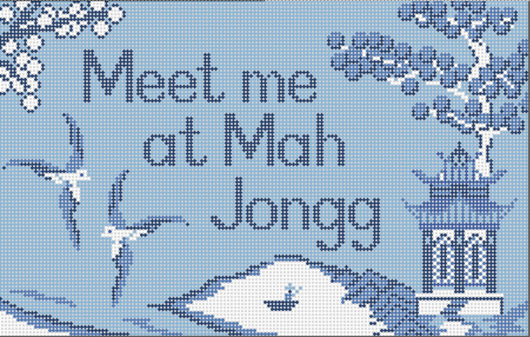 Meet Me at Mah Jongg – AnnKayeStudio