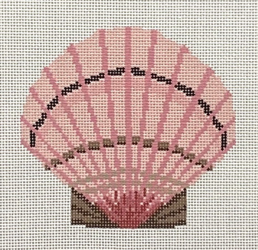Pink Scallop Shell