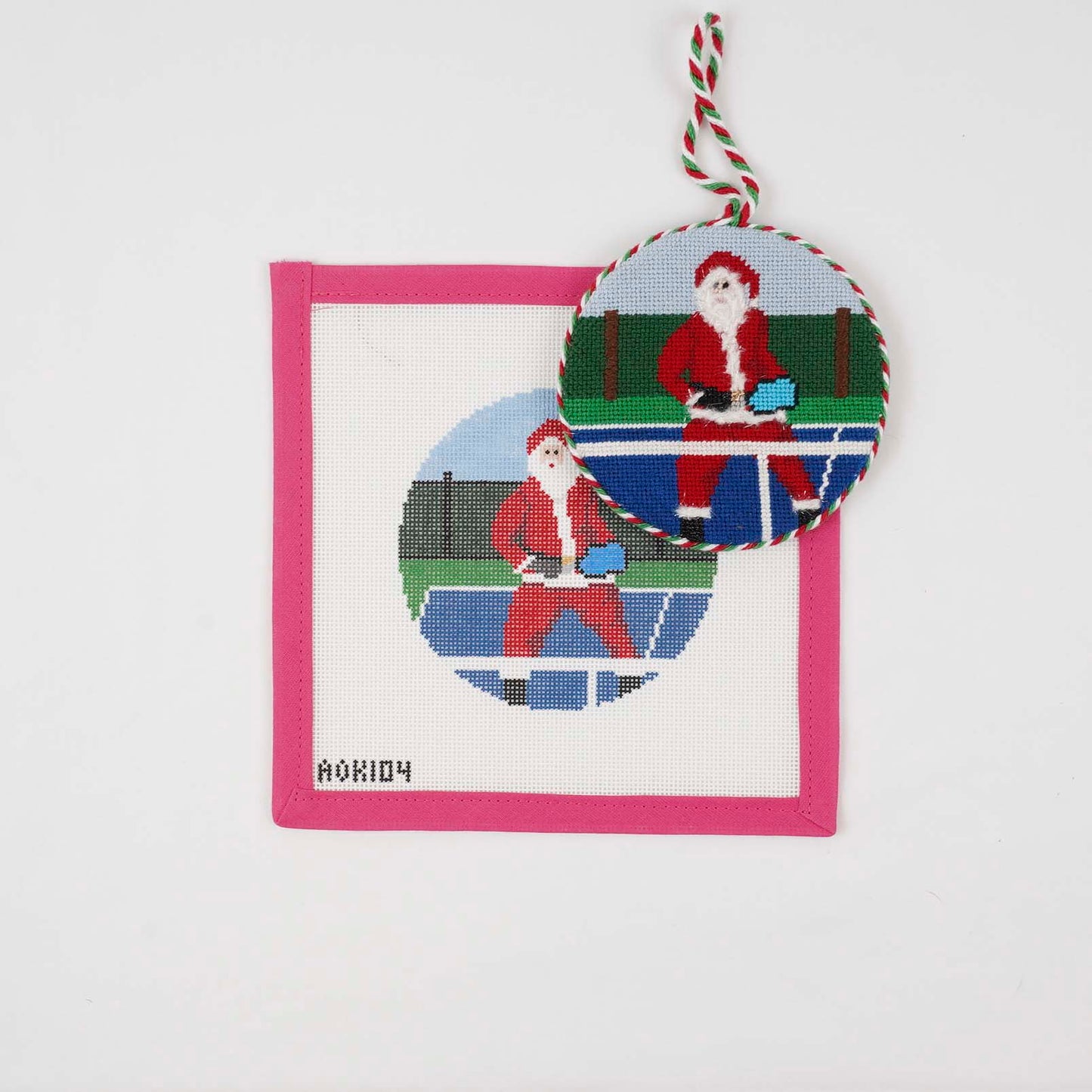 Sporty Santa Ornament - Pickleball Santa