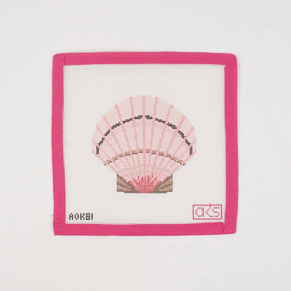 Pink Scallop Shell