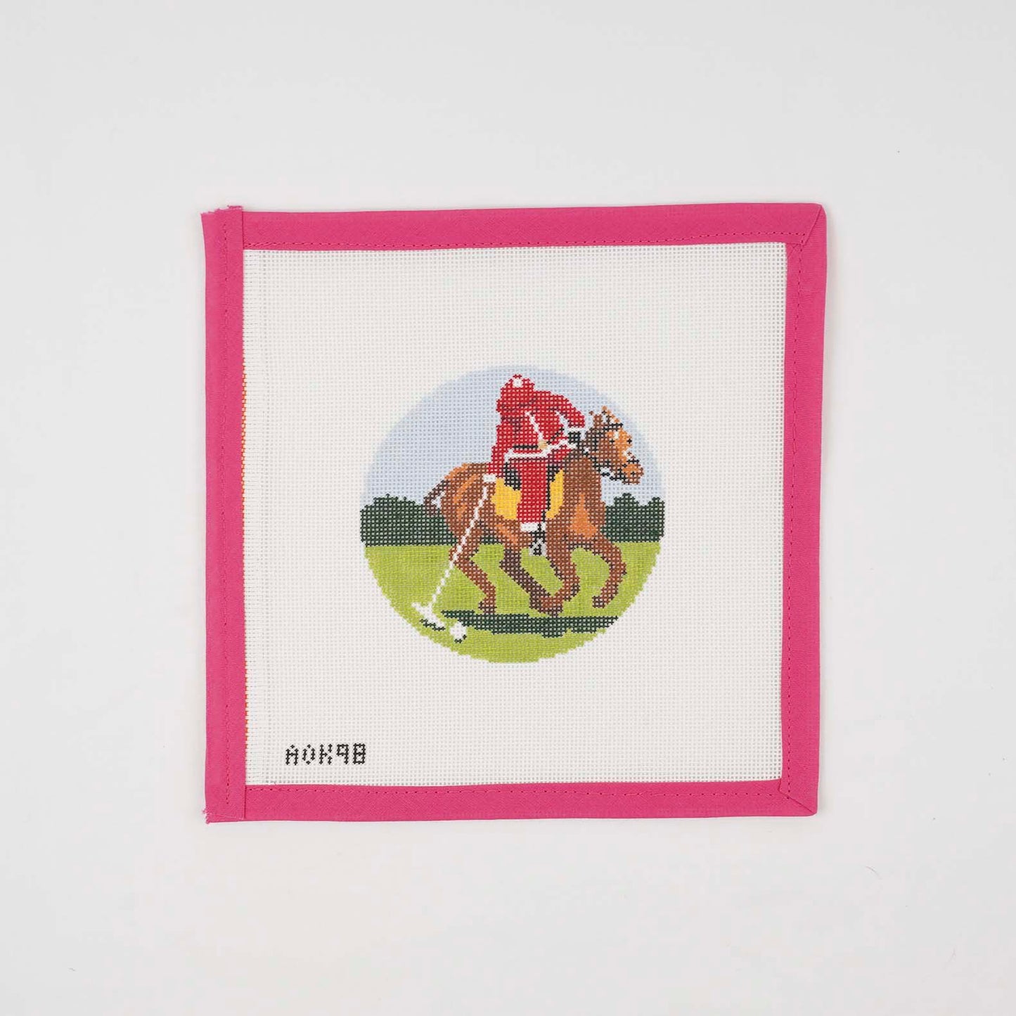 Sporty Santa Ornament - Polo Player