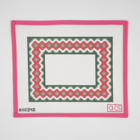 4x6 Ric Rac Picture Frame - Christmas