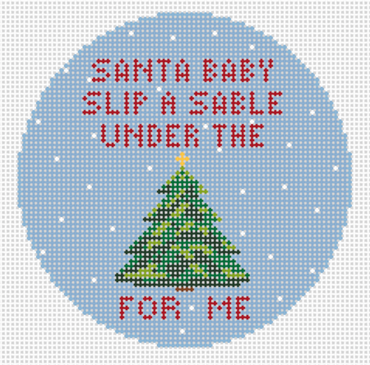 Santa Baby - Sable Under the Tree