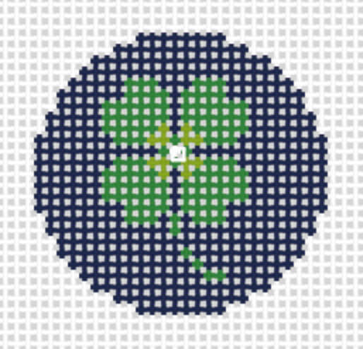 Tiny Shamrock Key Fob Insert