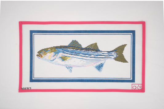 Striped Bass Pillow