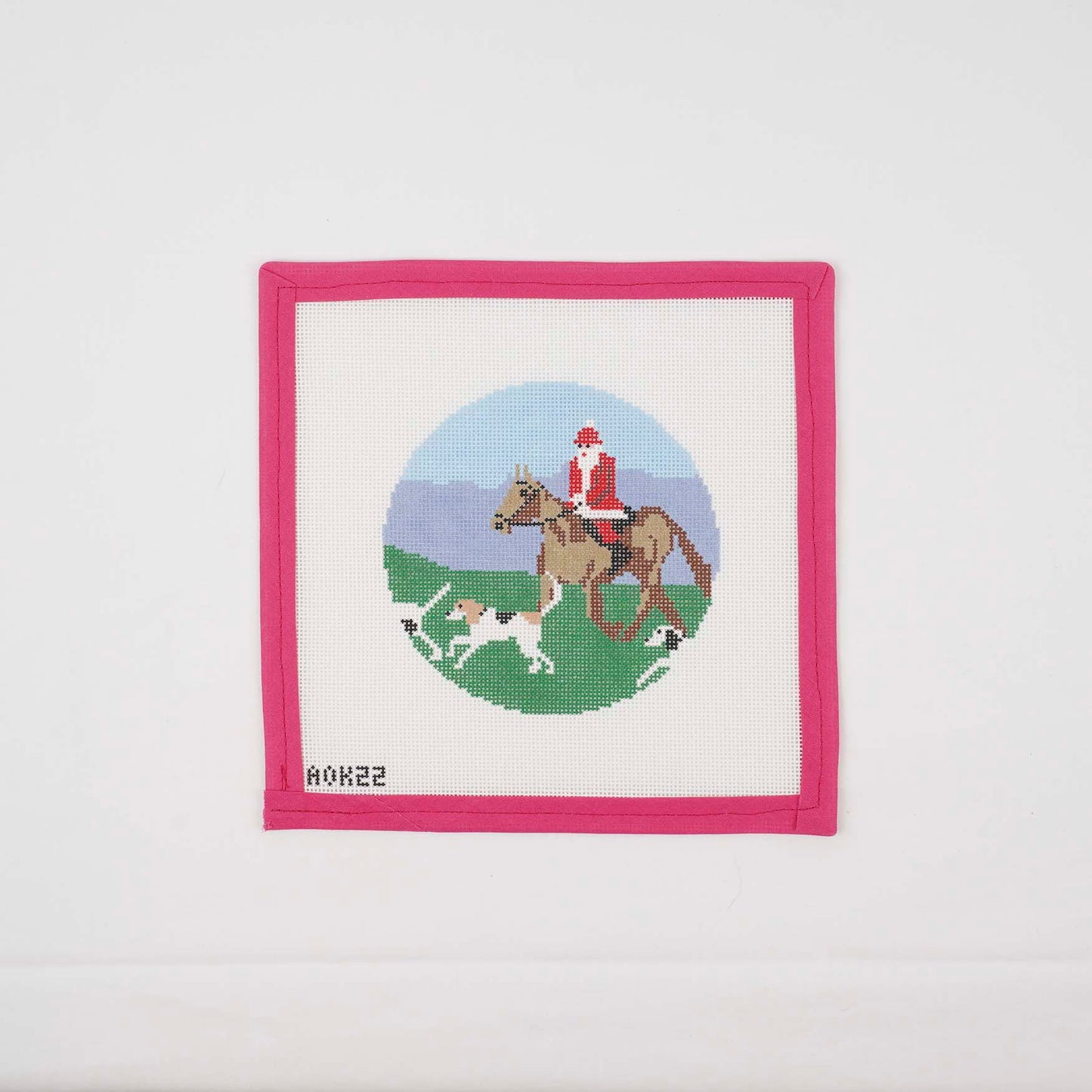 Sporty Santa Ornament - Tally Ho-Ho-Ho!!!