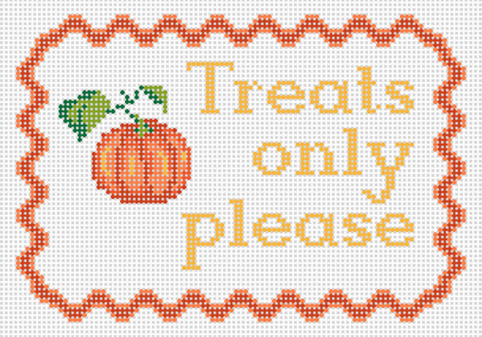 Treats Only, Please on 13 mesh