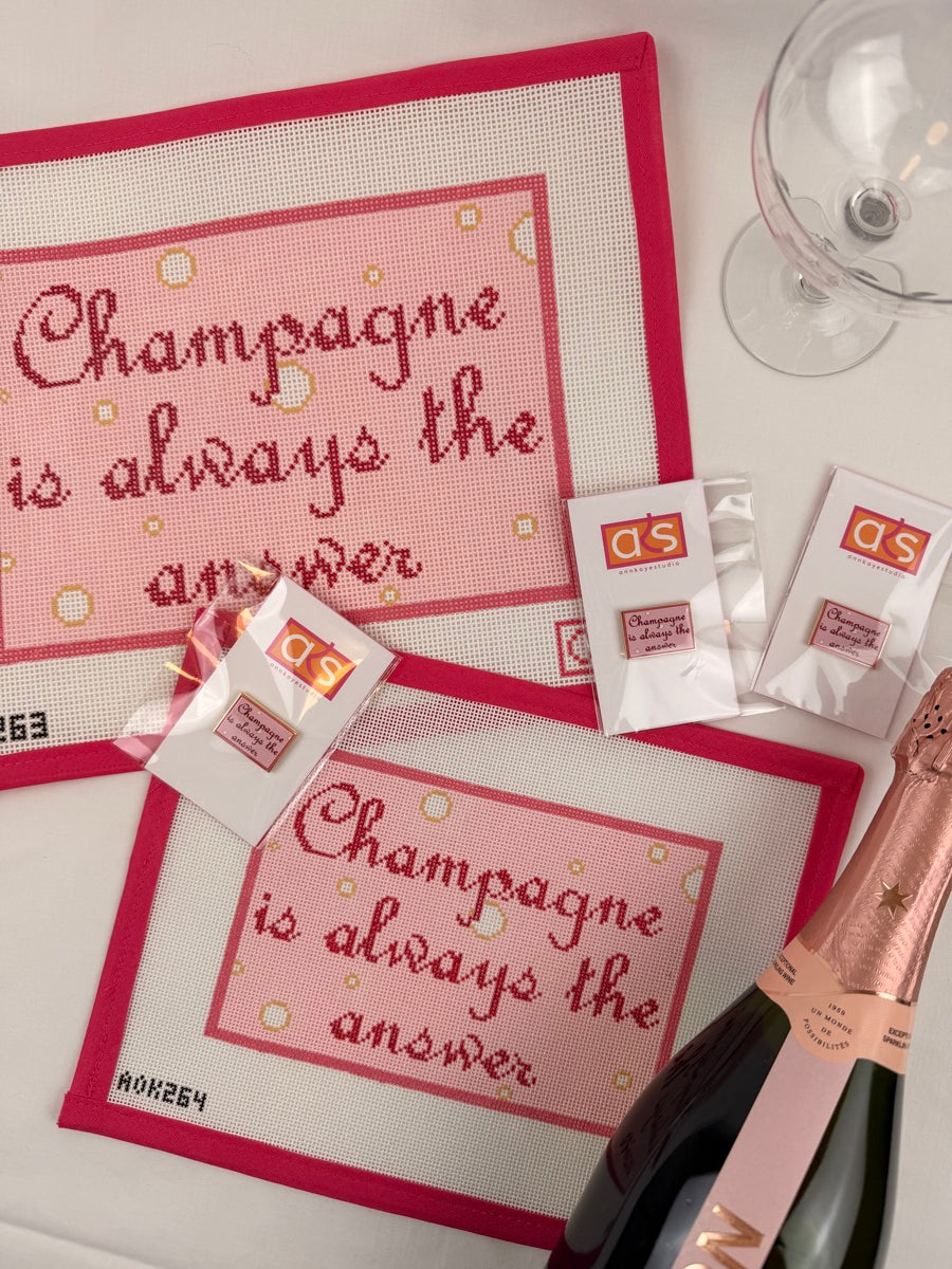 Ann Kaye Studio Pink Champagne is always the answer