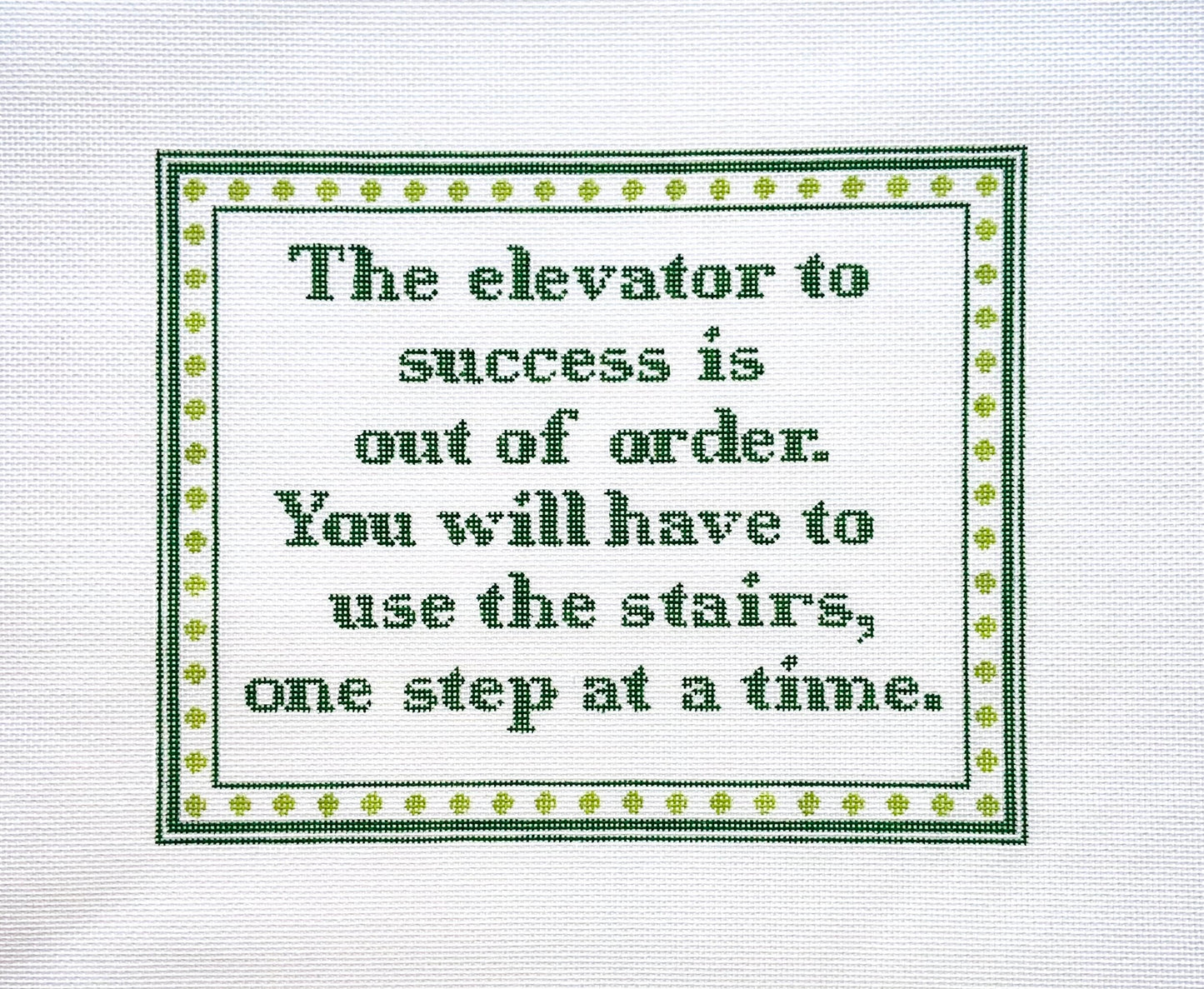 Elevator to Success - Green